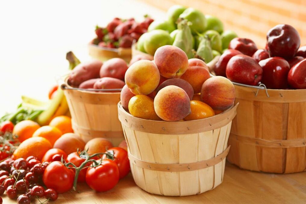 Fruit pour la nutrition 6 pétales