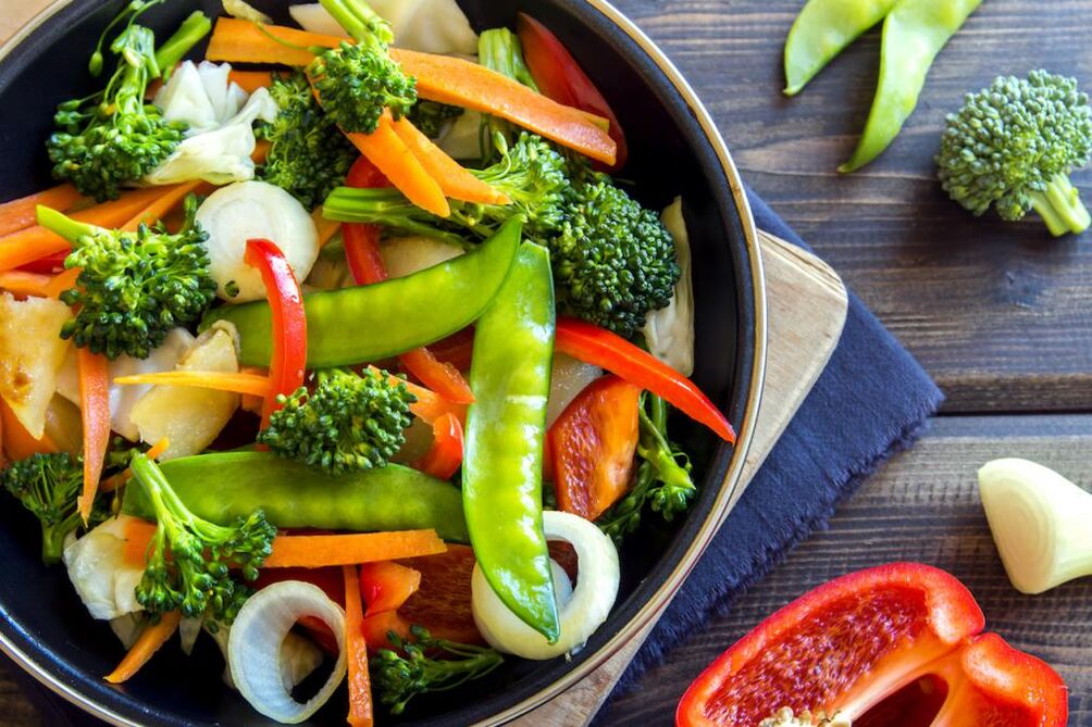 Légumes diététiques 6 pétales