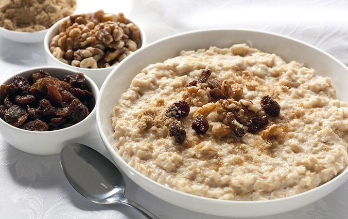 Porridge aux noix pour la nutrition 6 pétales